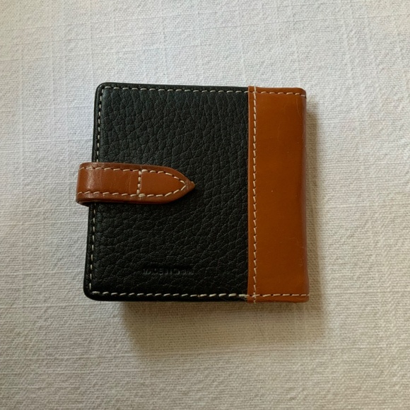 RARE Dooney & Bourke Compact Leather Mirror Case - Picture 6 of 13